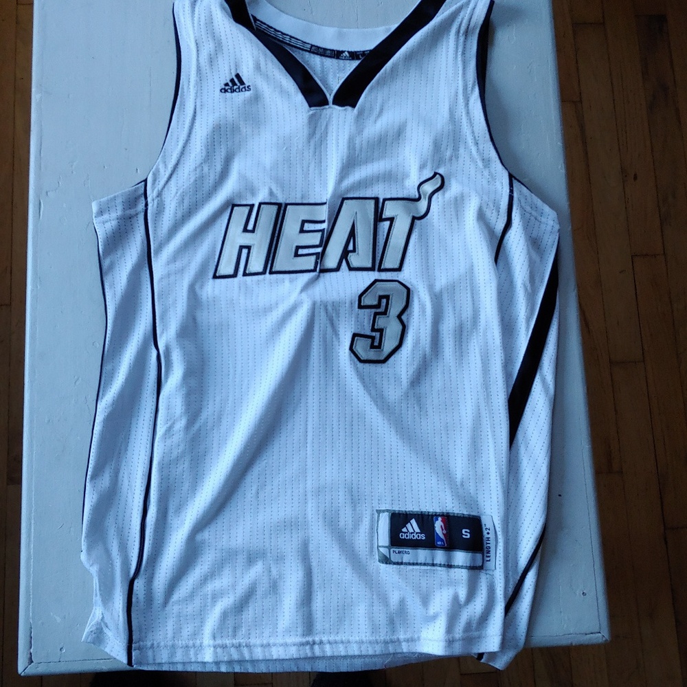 Adidas heat basketball jersey.